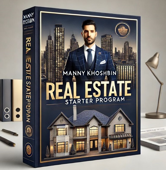 Manny Khoshbin, real estate investing, real estate starter program, investment course, property investing, real estate empire, financial freedom, passive income